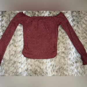 Off the shoulder top